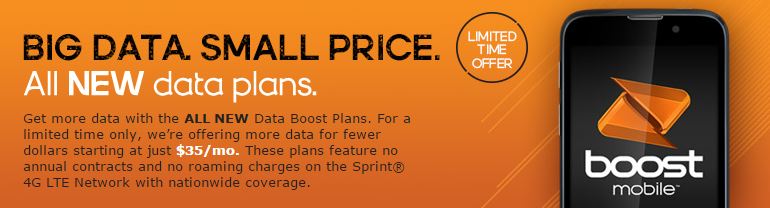 New Boost Mobile Plans